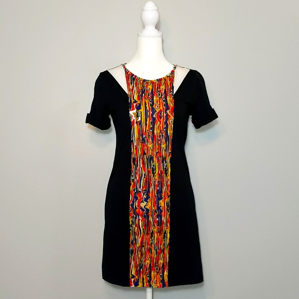 Abstract Tunic Dress